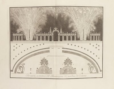 Festival Ter Gelegenheid van het Huwelijk van Ferdinand, Hertog van Parma met de Aartshertogin door Giambattista Bodoni