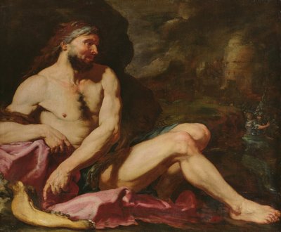 Simson zegevierend door Giambattista Langetti