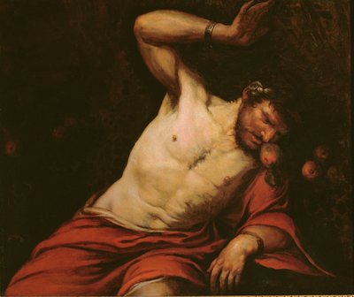 De marteling van Tantalus door Giambattista Langetti