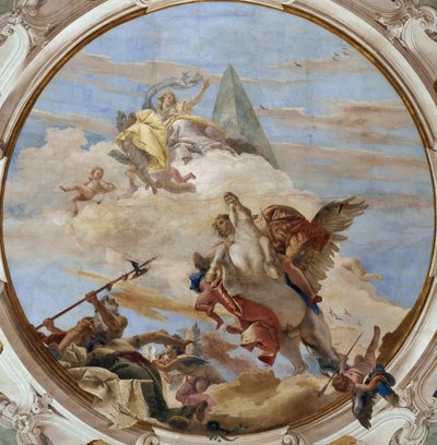 Bellerophon op Pegasus door Giambattista Tiepolo