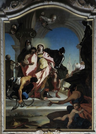 Verovering van Sint Joris door Giambettino Cignaroli