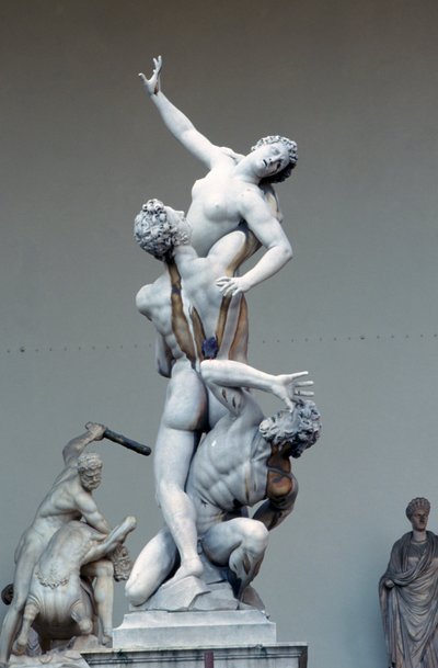 De Verkrachting van de Sabijnse Vrouwen door Giambologna