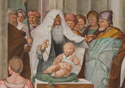 Centrale Schip, Vijfde Noord Span, Presentatie in de Tempel, Gian Francesco Bembo door Gian Francesco Bembo