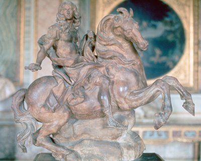 Ruiterstandbeeld van koning Lodewijk XIV, 1670 door Gian Lorenzo Bernini