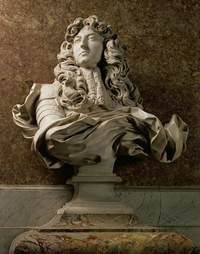 Portretbuste van Lodewijk XIV (1638-1715), 1665 door Gian Lorenzo Bernini