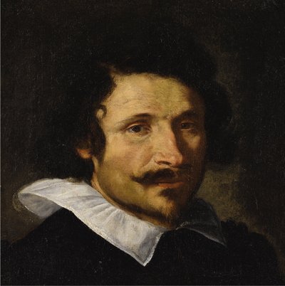 Portret van Pietro da Cortona door Gian Lorenzo Bernini