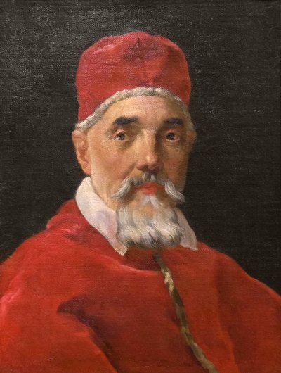 Portret van paus Urbanus VIII door Gian Lorenzo Bernini