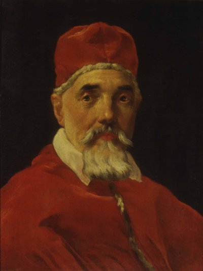 Portret van Paus Urbanus VIII door Gian Lorenzo Bernini