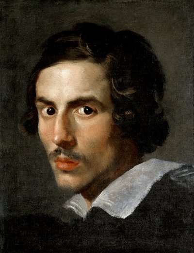 Zelfportret als jonge man, door Bernini Gian Lorenzo door Gian Lorenzo Bernini