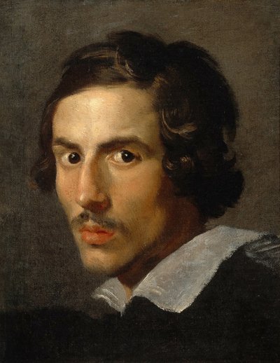 Zelfportret van Gianlorenzo Bernini als jonge man (1623) door Gian Lorenzo Bernini