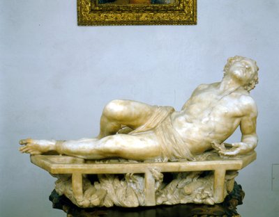 St. Laurentius op de grill, 1617 (marmer) door Gian Lorenzo Bernini