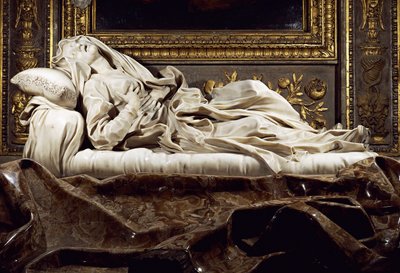Graf van de Zalige Ludovica Albertoni door Gian Lorenzo Bernini