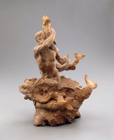 Triton met een Zeeslang, c.1630 door Gian Lorenzo Bernini