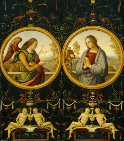 De Aankondiging door Giannicola di Paolo