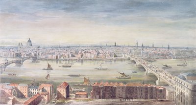 Een uitzicht op Londen van St. Paul