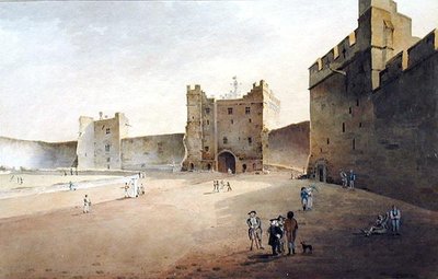 Uitzicht op Lancaster richting de Poort door Gideon Yates