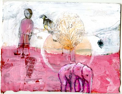 Houtduif en Olifant, 2014 door Gigi Sudbury