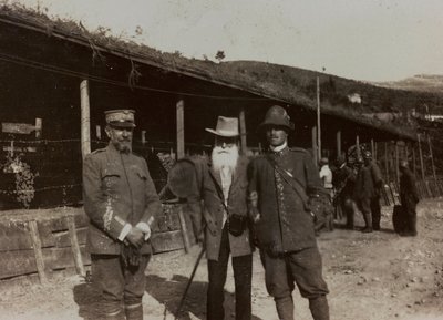 Album "Oorlogsbeelden II": Italiaanse soldaten in Val Chiusone naar Podsenica, 09/1917 door Gigliucci Gigliucci