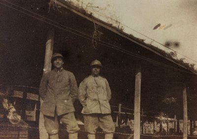 Album "Oorlogsbeelden II": Italiaanse soldaten in Val Chiusone naar Podsenica, 09/1917 door Gigliucci Gigliucci