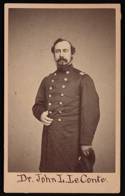 Portret van Dr. John Lawrence LeConte 1825-1883 door Gihon and Rixon