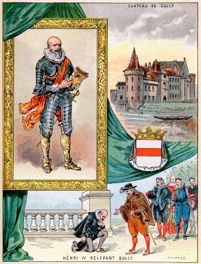 Maximilien de Béthune, hertog van Sully, 1898 door Gilbert