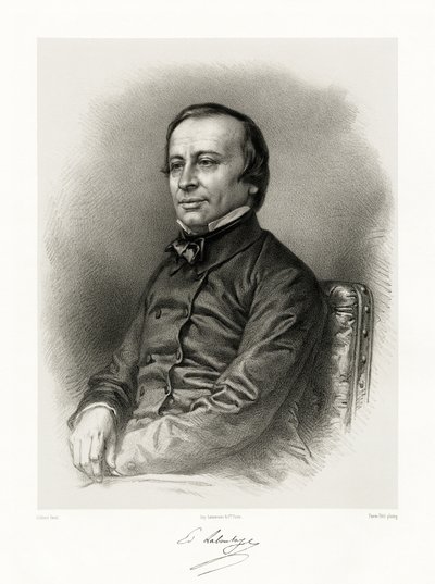 Édouard René Lefebvre de Laboulaye, 1865-66 door Gilbert