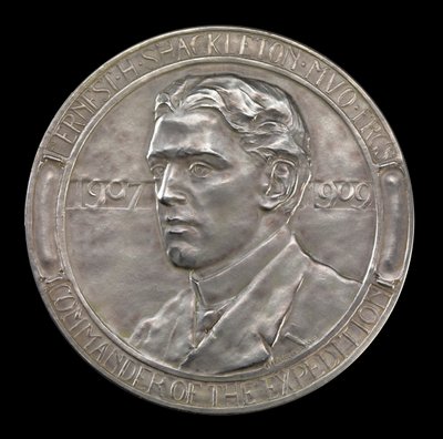 Medaille van de Koninklijke Geografische Maatschappij: Shackleton