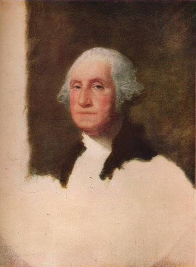 George Washington Het Athenaeum door Gilbert Charles Stuart