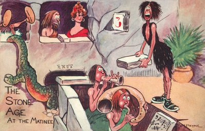 Het stenen tijdperk, tijdens de matinee door Gilbert Morris Payne