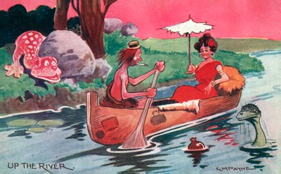 Het Stenen Tijdperk: de rivier op door Gilbert Morris Payne
