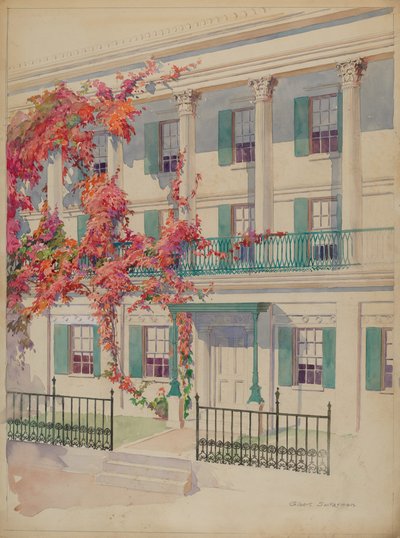 Collonade, ca. 1936 door Gilbert Sackerman