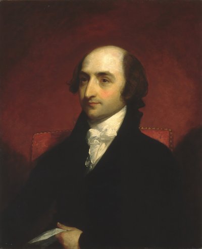 Albert Gallatin door Gilbert Stuart