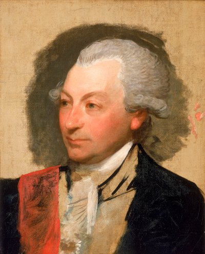 Kapitein Sir John Jervis (1735-1823), ca. 1782-87 door Gilbert Stuart