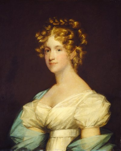 Charlotte Morton Dexter Mevr. Andrew Dexter, 1808-ca. 1825 door Gilbert Stuart