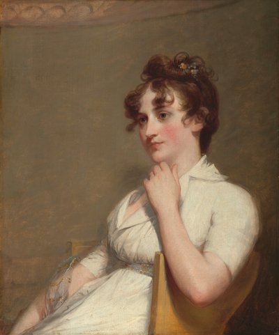 Eleanor Parke Custis Lewis (mevrouw Lawrence Lewis) door Gilbert Stuart