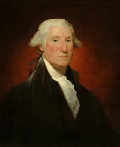 George Washington (Vaughan portret) door Gilbert Stuart
