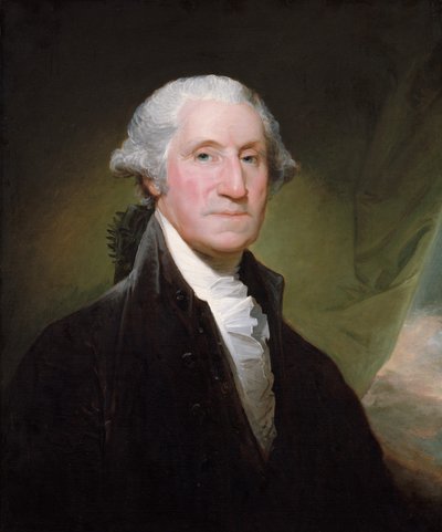George Washington, begonnen 1795 door Gilbert Stuart