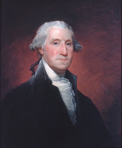 George Washington, ca. 1798-1800 door Gilbert Stuart