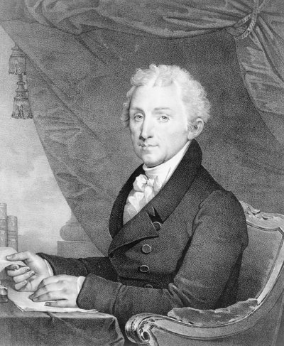 James Monroe, vijfde president van de Verenigde Staten door Gilbert Stuart