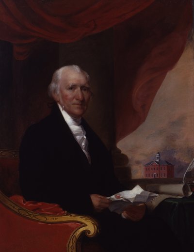 Luitenant-gouverneur William Phillips door Gilbert Stuart