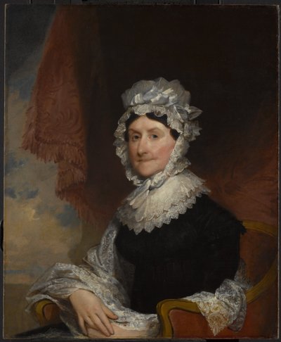 Mevrouw Robert Nicholls (Henrietta Overing) Auchmuty door Gilbert Stuart