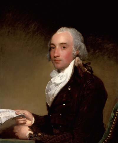 Portret van Richard Barrington, Later Vierde Burggraaf Barrington door Gilbert Stuart