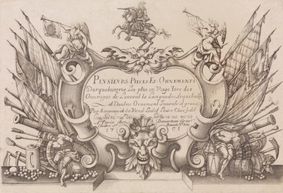 Plusievrs Pieces et Ornements Darquebuzerie 4e uitgebreide editie door Gilles Antoine Demarteau