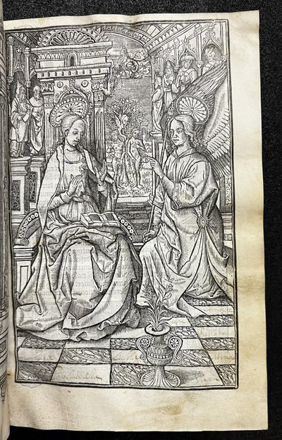 Getijdenboek, gebruik van Rome (Heures a lusaige de Romme) door Gilles Hardouyn
