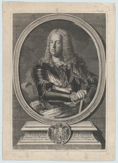 Portret van François I door Gilles Jacques Petit