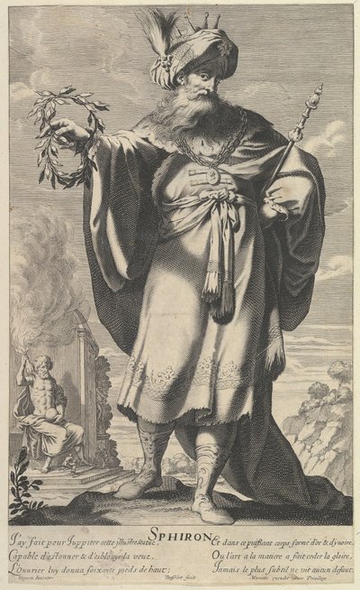 Sphiron, ca. 1639-40 door Gilles Rousselet and Abraham Bosse