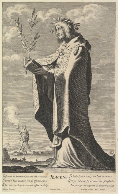 Théagène, ca. 1639-40 door Gilles Rousselet and Abraham Bosse