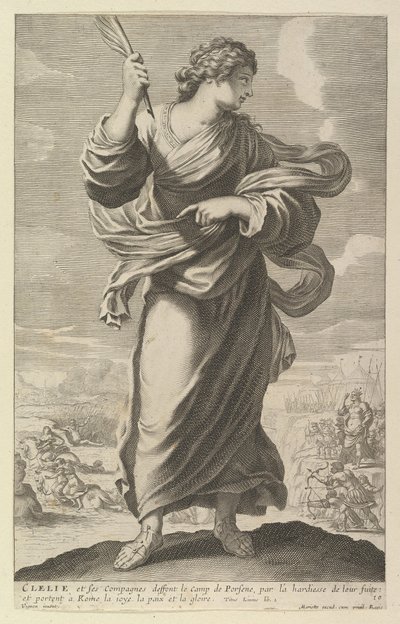 Clélie, 1647 door Gilles Rousselet