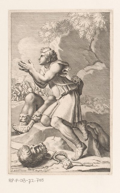 David na het doden van Goliath door Gilles Rousselet