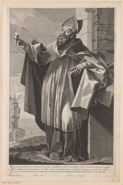 Heilige Augustinus door Gilles Rousselet